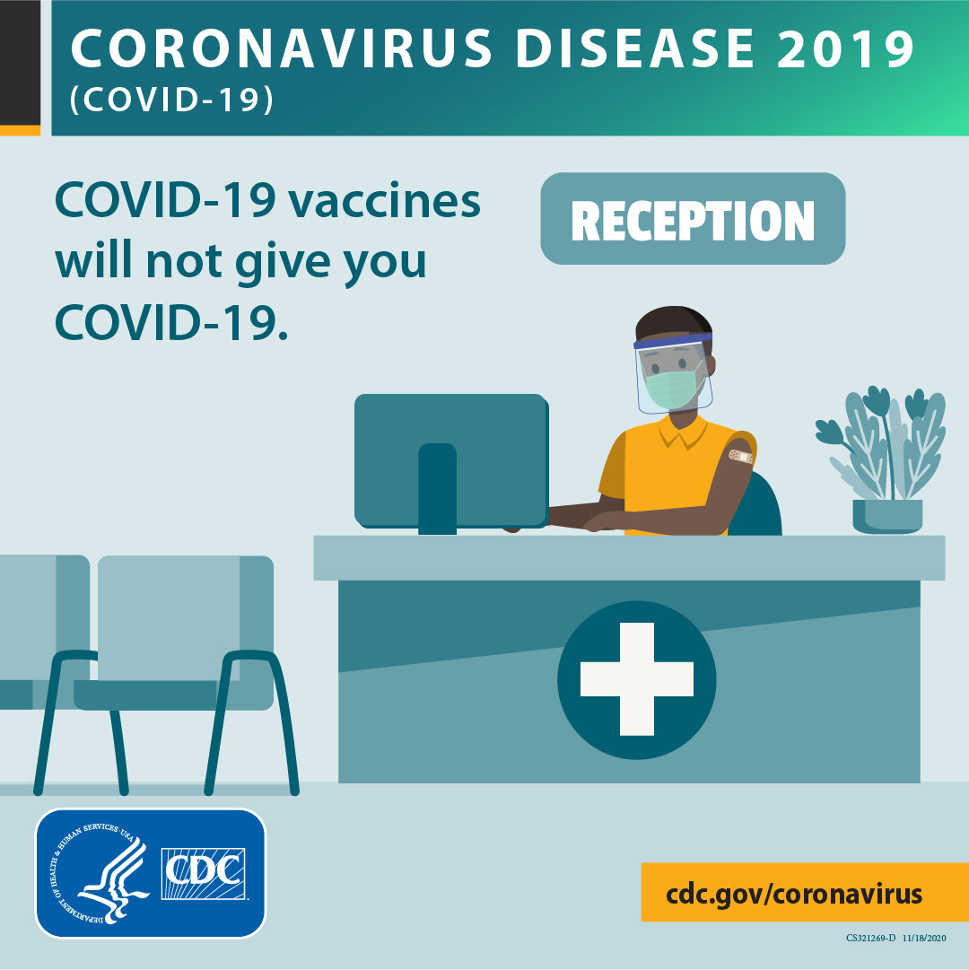 CDC-COVID19 Vaccine will NOT give you COVID